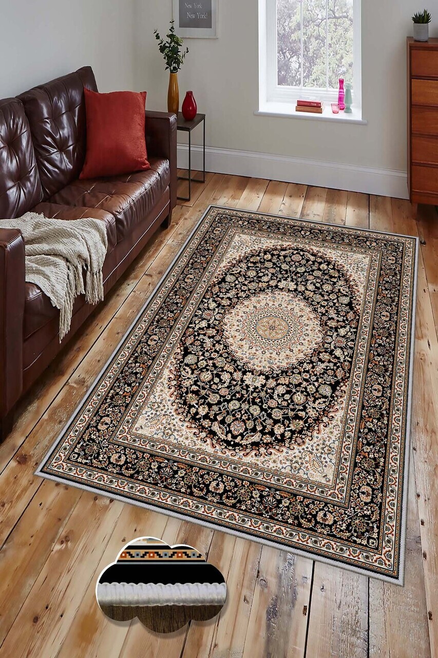 Covor Hmnt805 80x300 cm Poliester Multicolor