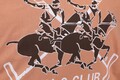 Set 2 fete de perna, 60x60 cm, 100% bumbac ranforce, Beverly Hills Polo Club, BHPC 031, roz somon