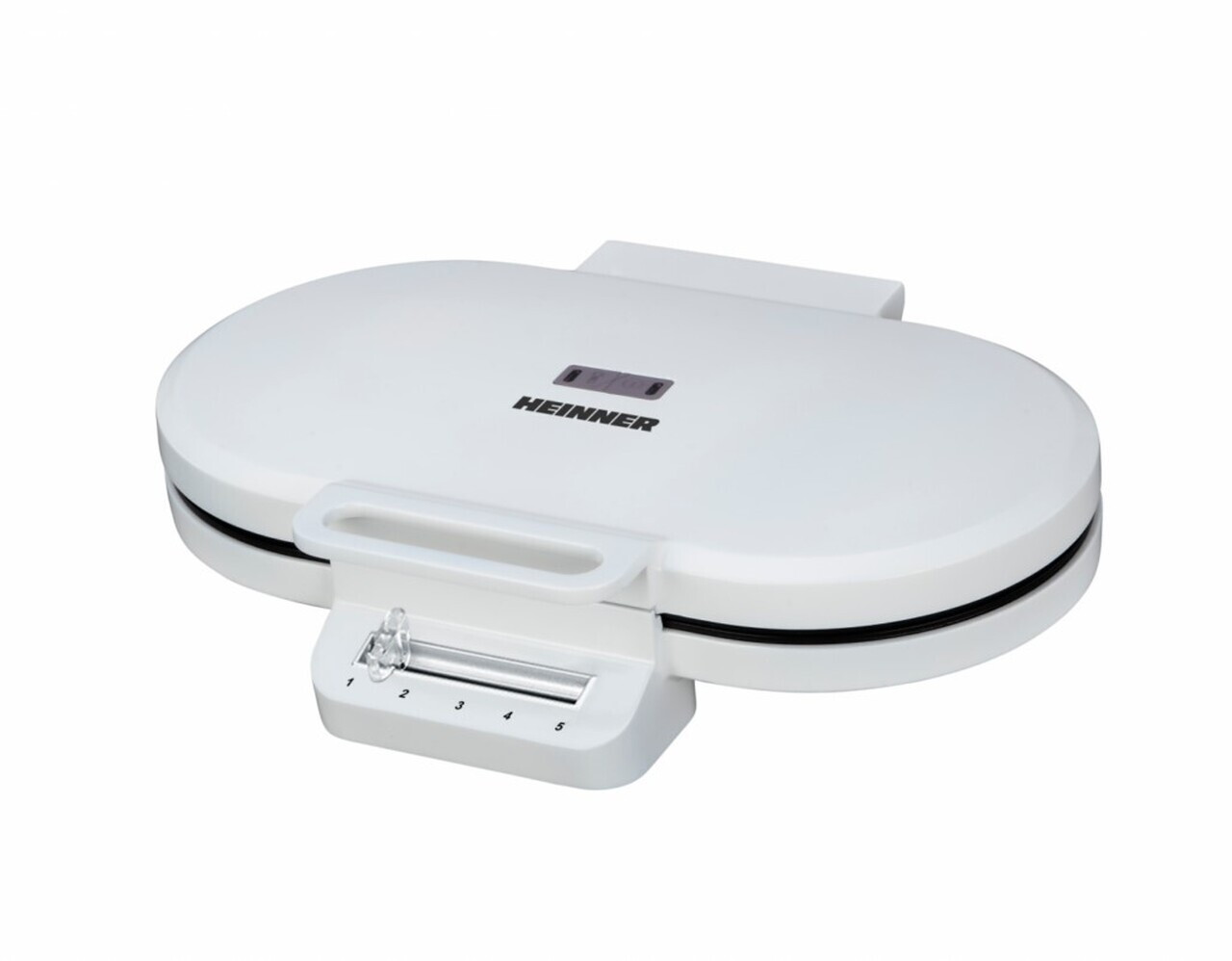 Aparat pentru gofre Heinner, 1400W, 15.5 cm, alb - view 4
