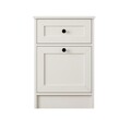 Noptiera, Rabi, Rb-168-03, 45x64x40 cm, PAL, Alb mat