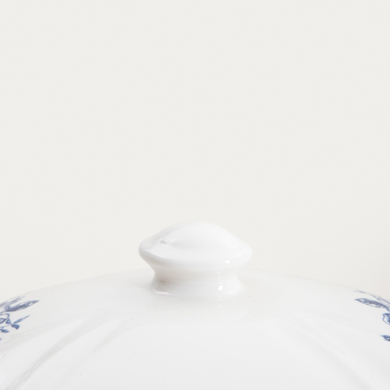 Supiera Lourry, Homla, 3 L, portelan, alb/albastru - imagine 4