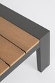 Set mobilier pentru gradina / terasa 4 piese, Einar, Bizzotto, gri carbune