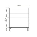 Dulap multifunctional, Vella, Multilux, Travertin