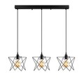 Lustra, Tatum, 584TTM2116, Metal, Negru