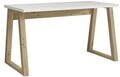 Birou ADRK, Iwo, 135x65x75.2 cm, PAL laminat, alb/artisan