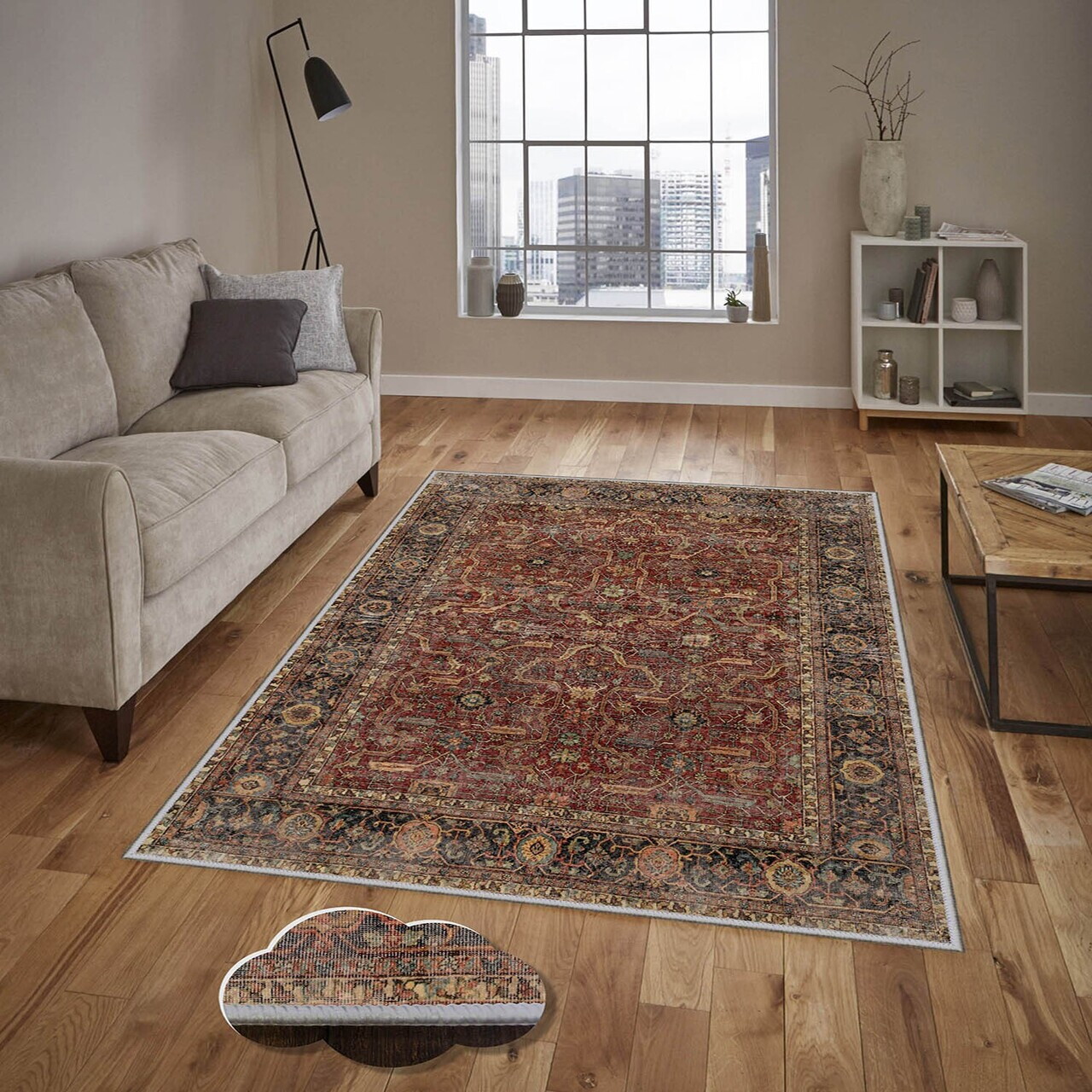 Covor, Eexfab449, 180x280 cm, Poliester, Multicolor