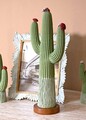 Figurina /sculptura decorativa Cactus, Mauro Ferretti, 16.5x11x45 cm, polirasina, multicolor