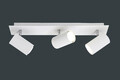 Plafoniera Marley, TRIO, 48x9x15 cm, 35W, 3x GU10, metal, alb