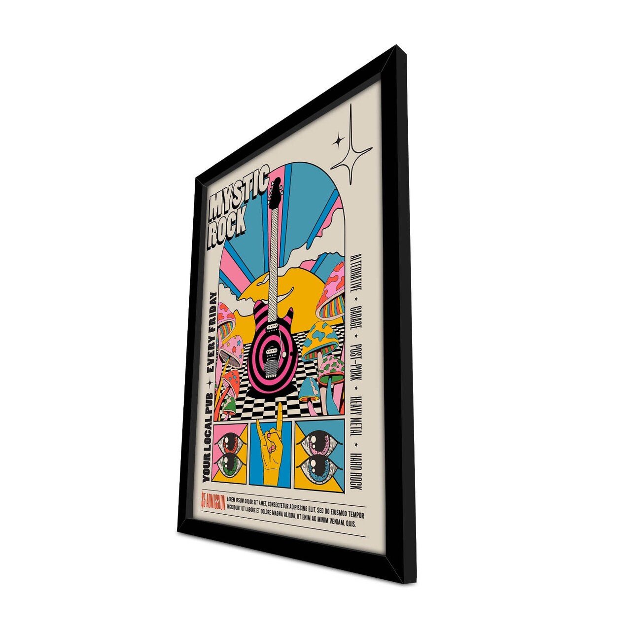 Tablou decorativ, 3752softsct-001, Lemn, Multicolor - view 2
