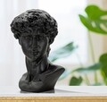 Statueta Big Head, Mauro Ferretti, 44 x 35.5 x 60 cm, polirasina, alb