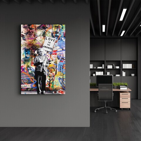 Tablou decorativ, VFT-3028, Dimensiuni: 46 x 72 cm, Multicolor