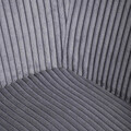 Scaun Satori Faso, Homla, 59x57x84 cm, MDF/metal/catifea din poliester, gri