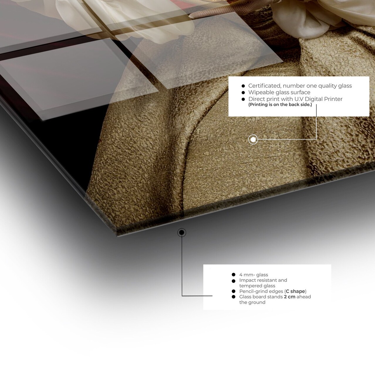 Tablou decorativ, CAM3683, 70 x 100 cm, Multicolor - view 8