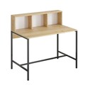 Birou, Elegance, Dustin, Stejar safir / negru