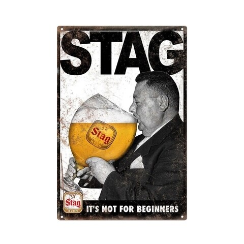 Decoratiune de perete, beer 4, tanelorn, 22x33 cm, metal