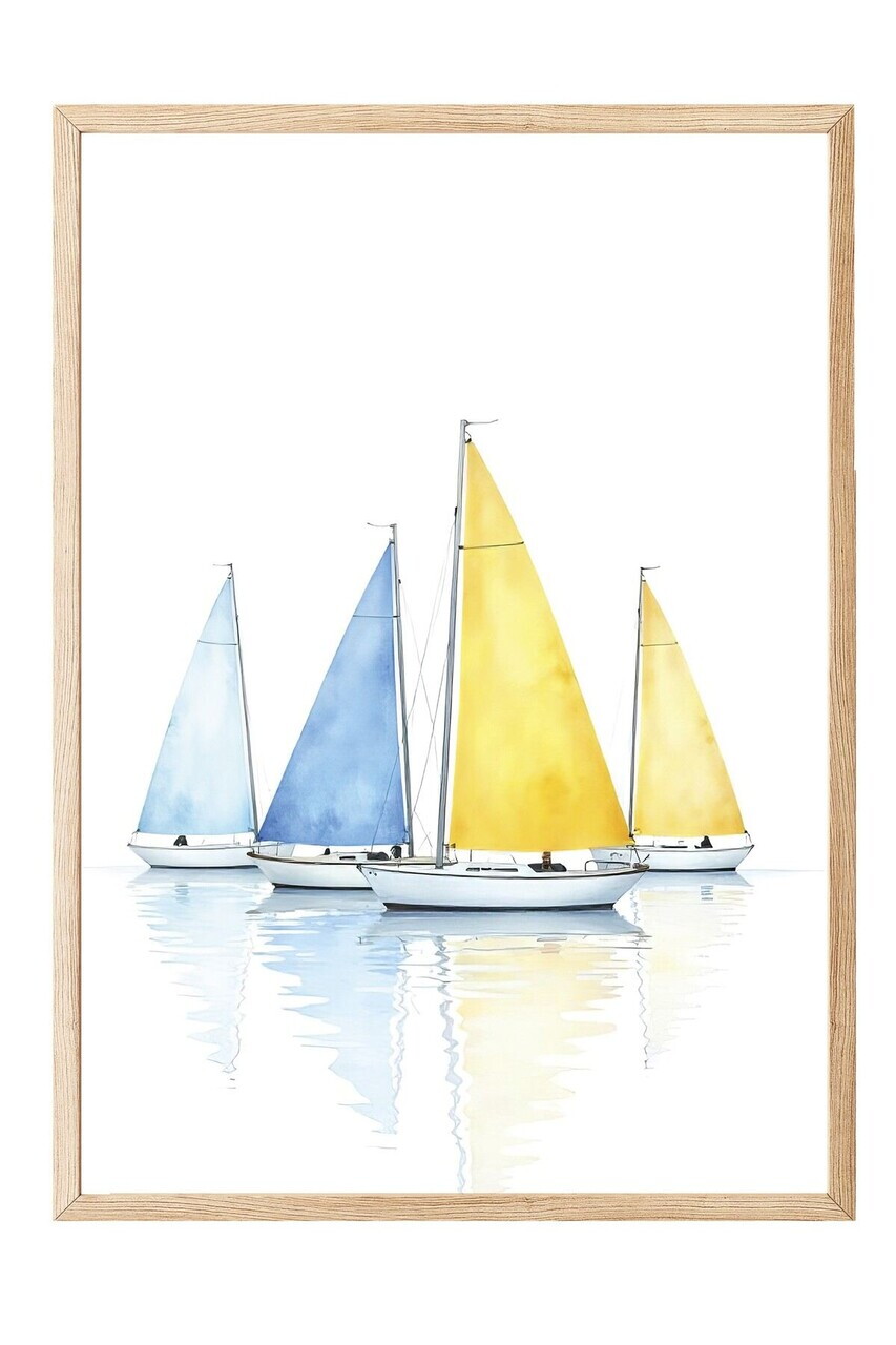 Tablou decorativ, 109631, Lemn masiv, Sticla PVC, Multicolor - view 2
