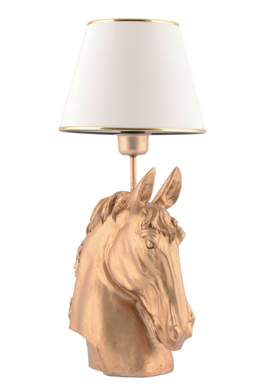 Lampa de masa, Opviq, 390FLH2239, Alb/Auriu - view 4
