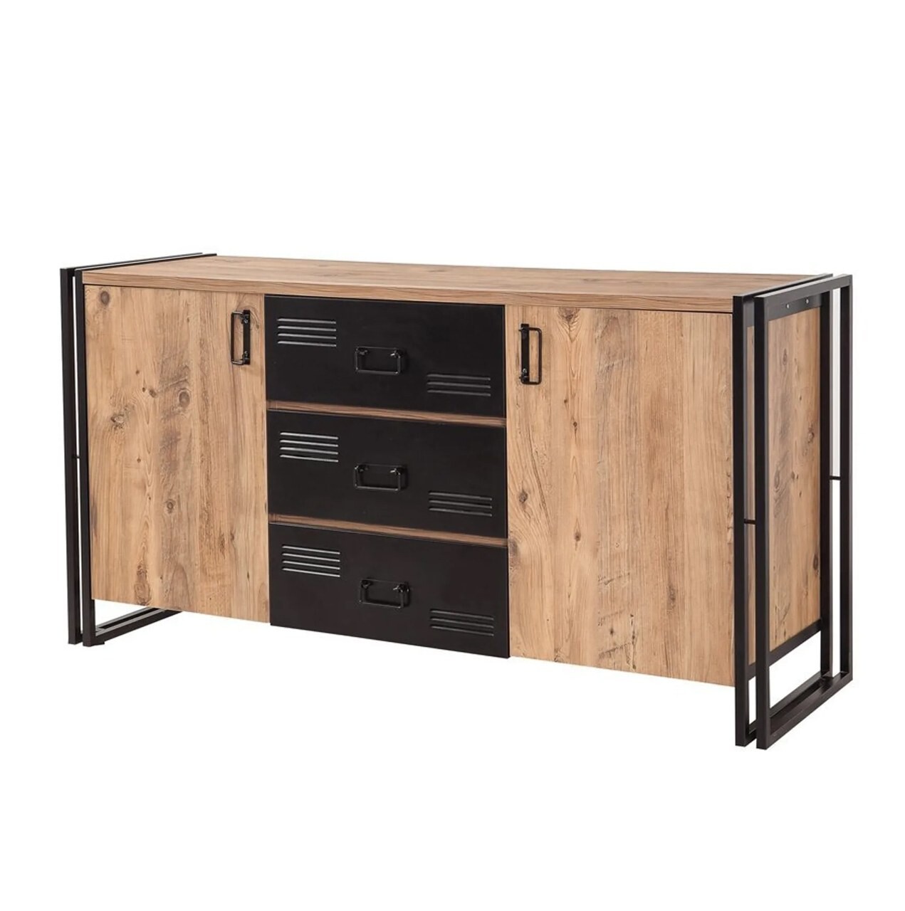 Set mobilier living, Sapphire, Cosmo Takım 22, PAL, Pin Atlantic / Negru