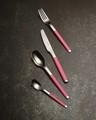 Set tacamuri 24 piese, Villeroy & Boch, S+ Berry Fantasy Cutlery, inox/silicon