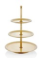Platou pentru servire desert, Mia, 742TMA2322, Metal, Auriu