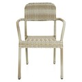 Set mobilier pentru gradina/terasa, Alana, 5 piese, gri