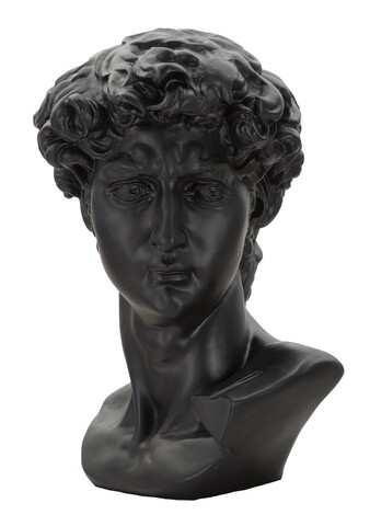 Decoratiune, Mauro Ferretti, Big Head, 44 x 35.5 x 60 cm, polirasina, alb