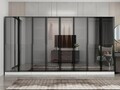 Dulap pentru haine, Hanah Home, Nisa, 360x210x52 cm, Alb