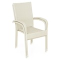 Set gradina/terasa, masa + 4 scaune, Presley, otel, gri