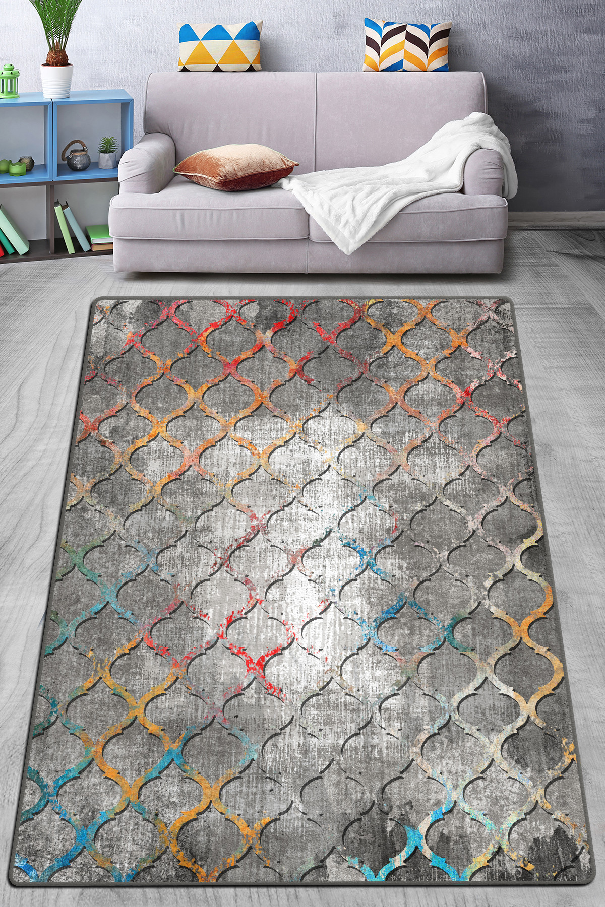 Covor, Cuadra, 160x230 cm, Multicolor