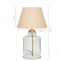 Lampa de masa, Insignio, 780SGN4488, PVC, Maro deschis