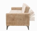 Canapea extensibila Cinar, Pandia Home, 209x80x80 cm, lemn, crem