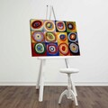 Tablou decorativ, FAMOUSART-075, Canvas, Dimensiune: 45 x 70 cm, Multicolor