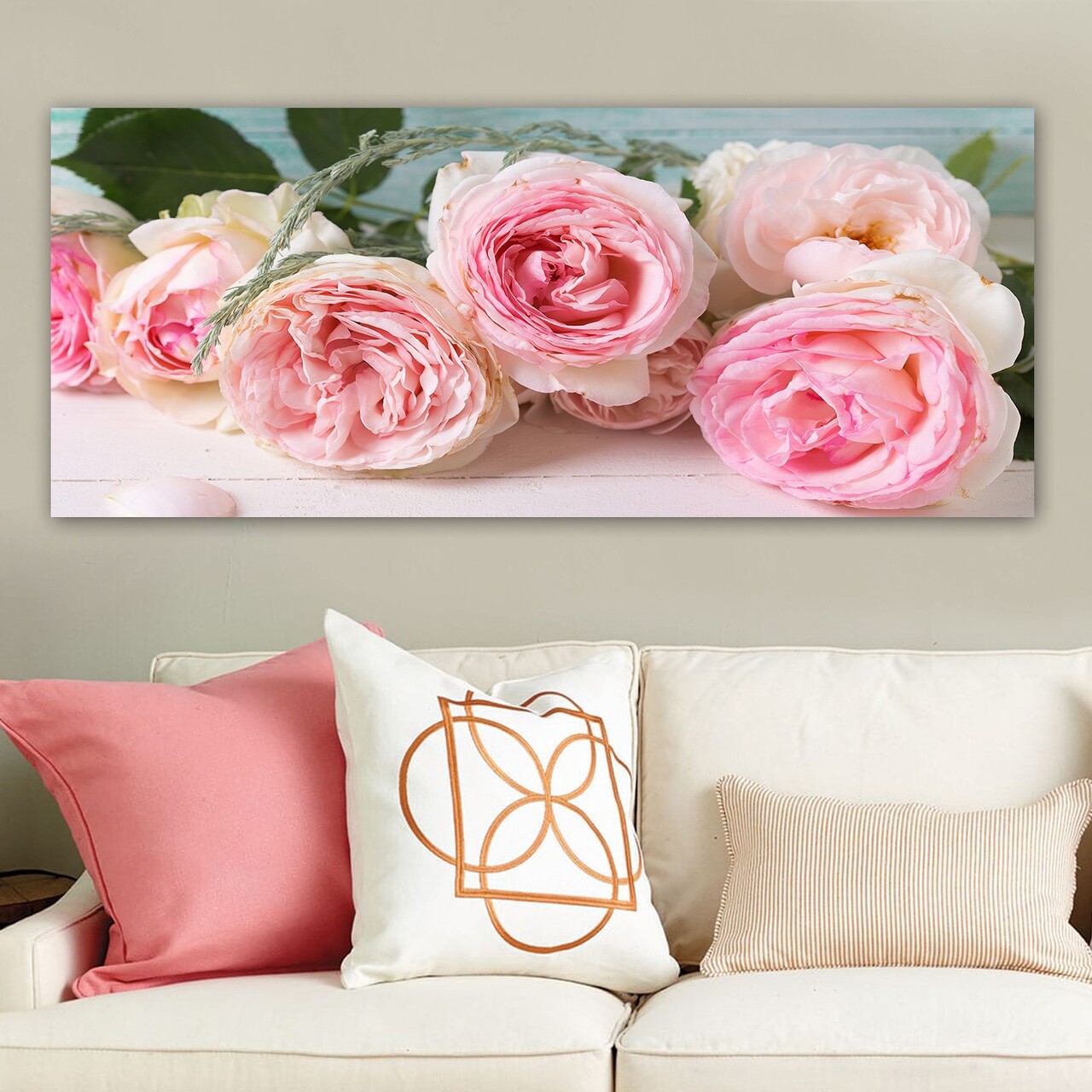 Tablou decorativ YTY7303508334_50120 Cadru: 100% LEMN (grosime: 3 cm) Multicolor