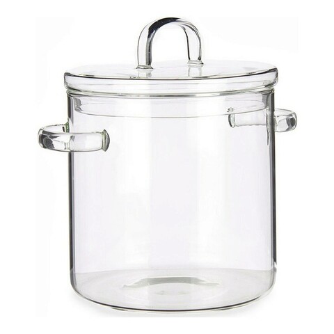 Caserola cu capac transparent, vivalto, 2.2 l, sticla borosilicata