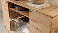 Comoda cu iluminare LED ADRK, Evi I, 160x40x87 cm, PAL laminat, artisan