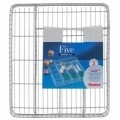 Suport organizare tacamuri Five, Metaltex, 5 compartimente, metal/invelit in polytherm, inox