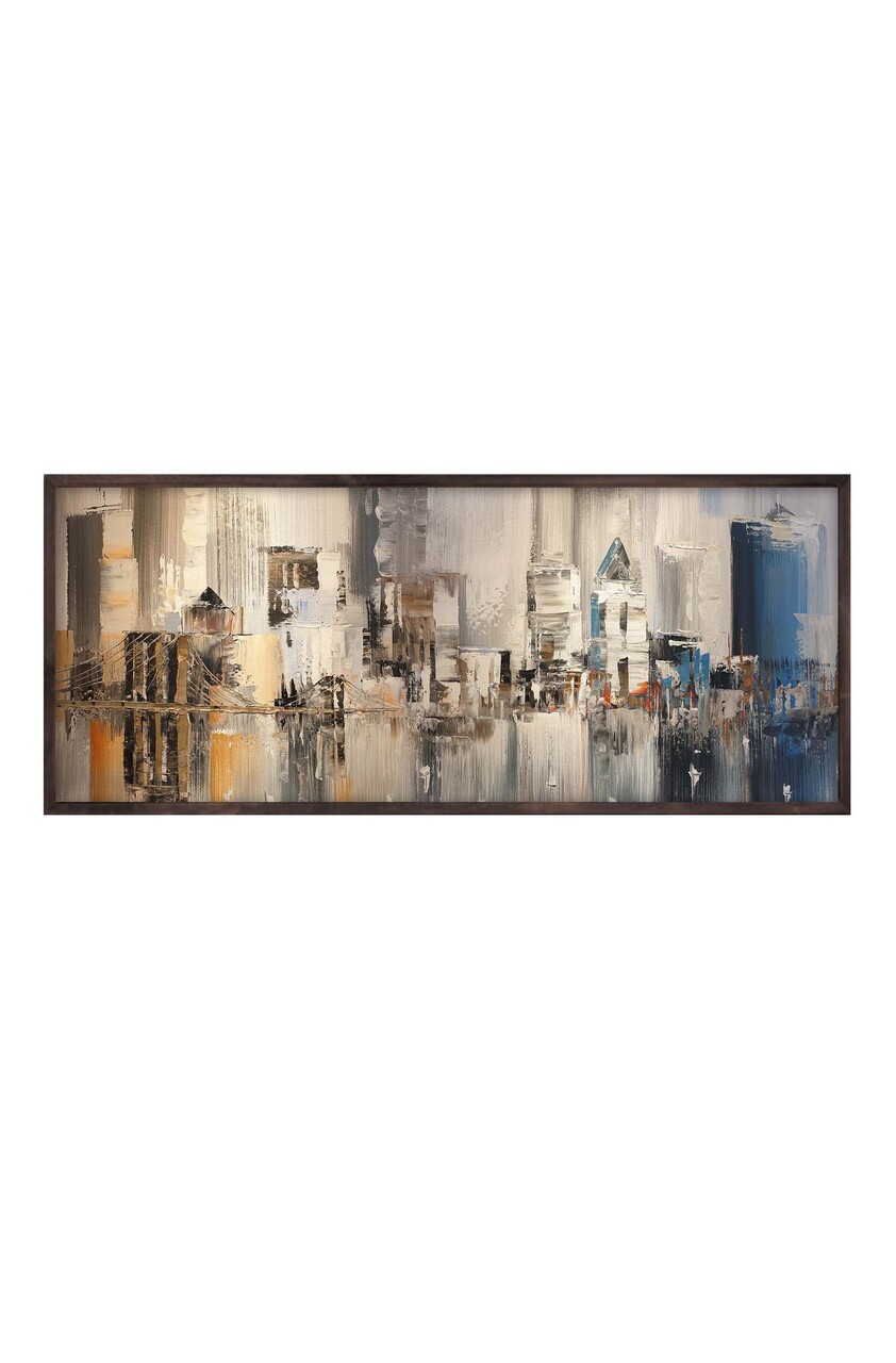 Tablou decorativ, Artsmdfyty51-12050, Vopsea: 100% MDF (grosime: 2,7 mm), Multicolor - view 2