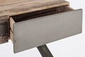 Consola Manchester, Bizzotto, 118x35x95 cm, lemn de mango/otel
