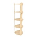 Corp biblioteca, Zena Home, Yuvar, 138x39x39 cm, PAL, Stejar