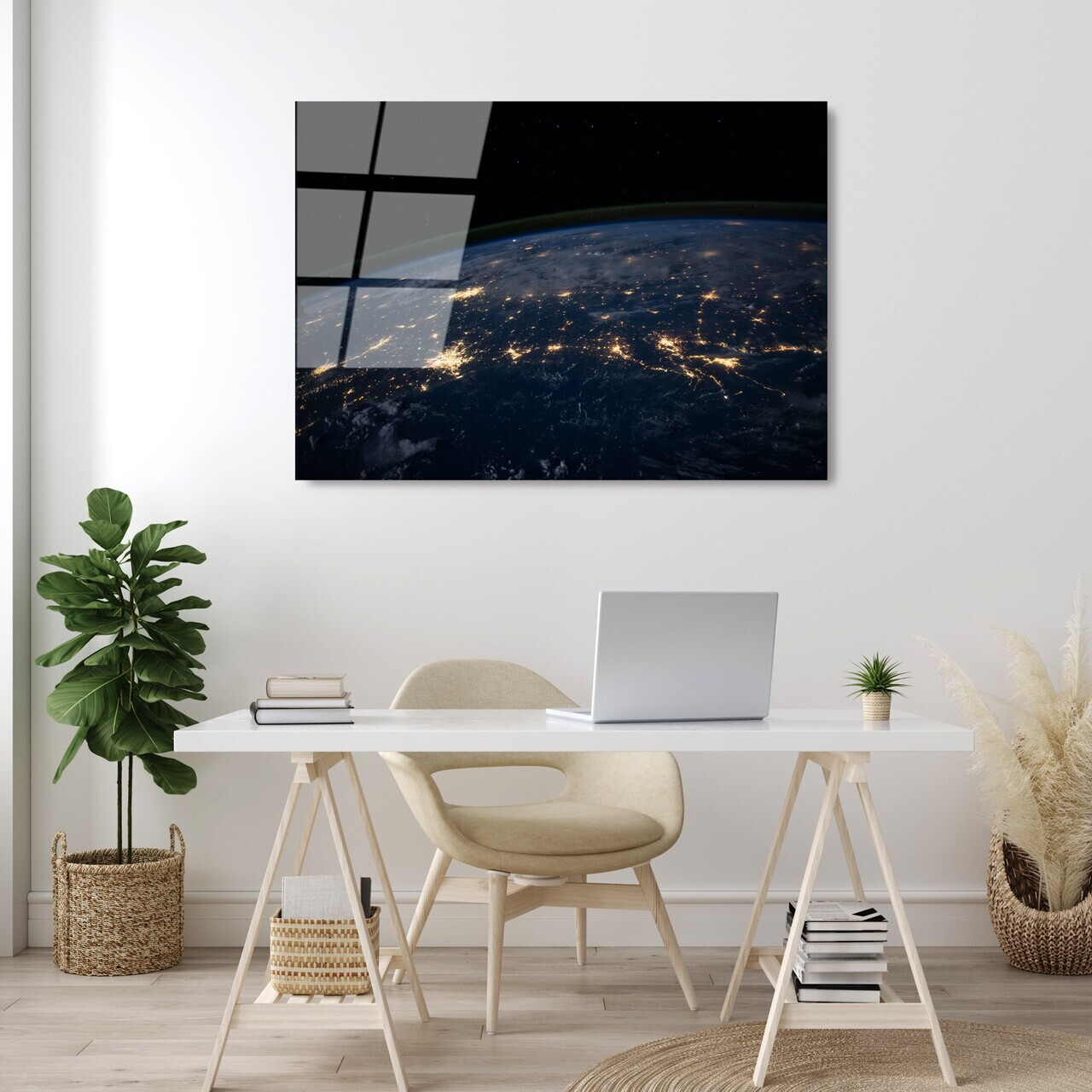 Tablou decorativ, UV-104 70 x 100, 70 x 100 cm, Multicolor — imaginea 2