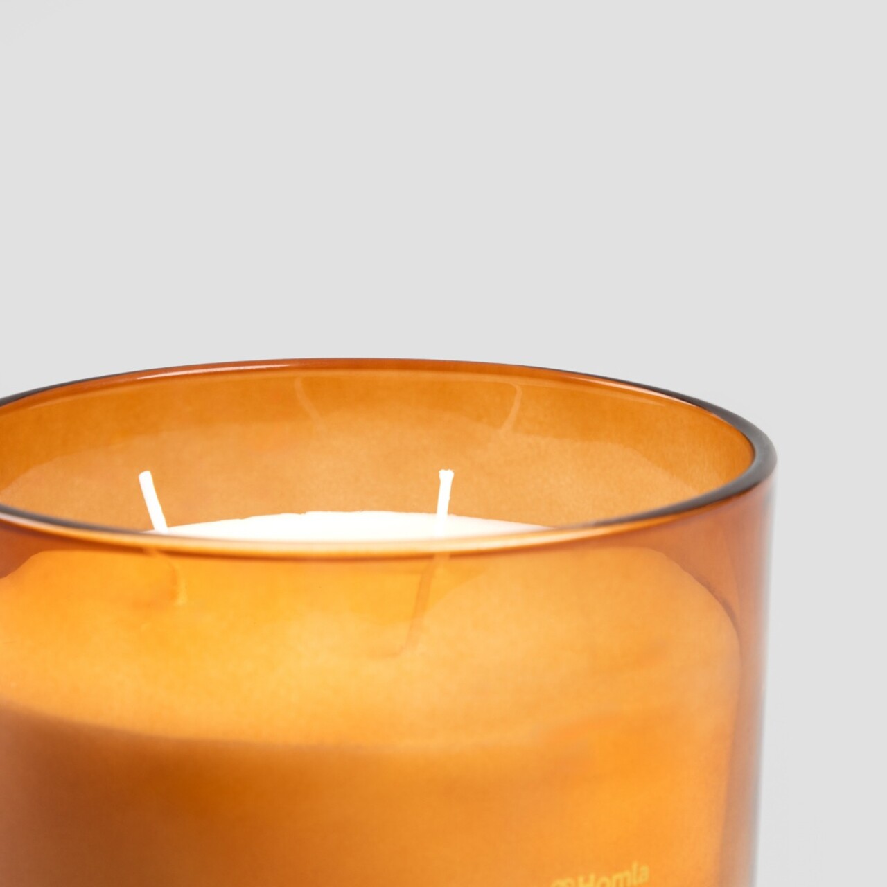 Lumanare parfumata Glow, Homla, 870 gr, ceara/sticla, auriu - view 4