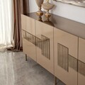 Consola, Neostill, Paris, 180x80x40 cm, MDF , Bronz / Aur