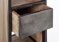 Consola Manchester, Bizzotto, 118x35x95 cm, lemn de mango/otel