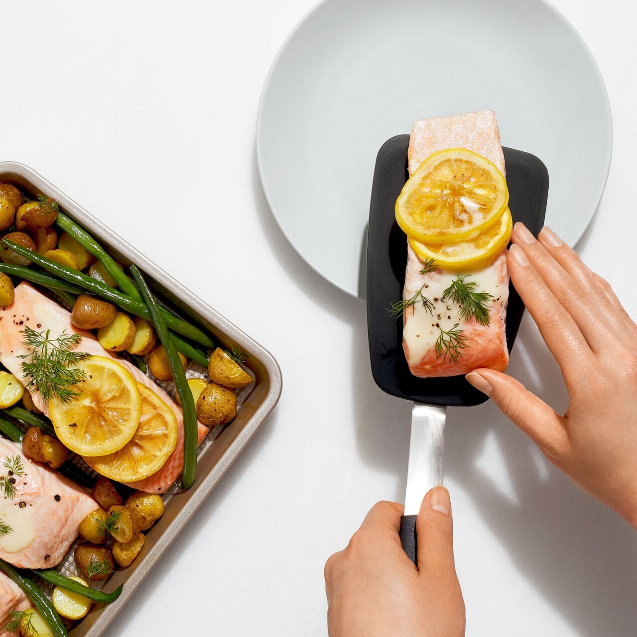Paleta silicon, 32 cm, "Good Grips" - OXO - imagine 7