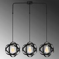 Lustra, Opviq, 892OPV1611, Metal, Negru