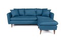 Coltar, Unique Design, 867UNQ1438, Lemn de pin, Albastru inchis