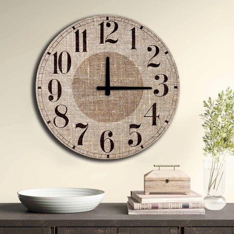 Ceas de perete, 5050ms-047, mdf, ø50 cm, multicolor