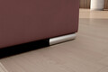 Coltar extensibil dreapta 3 locuri ELTAP, RT-24VE, Sado, 272x192x95 cm, lemn/poliester, roz inchis