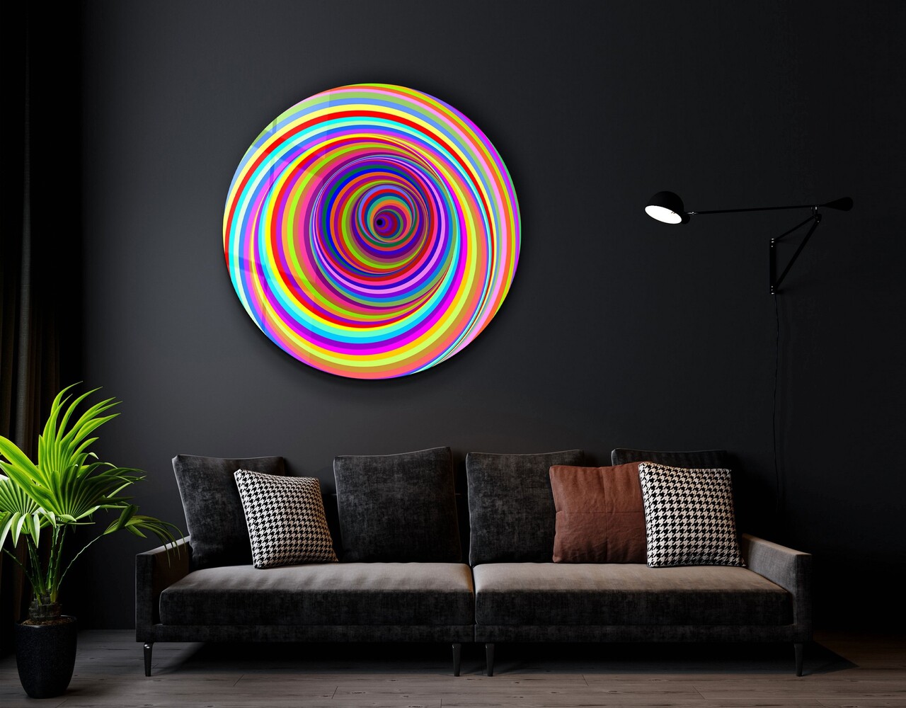 Tablou decorativ SKR-9062 Dimensiune: 80 x 80 Multicolor