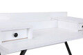 Masa de toaleta / machiaj, Mod Design, Phuket, 100x50x89 cm, Alb/Negru